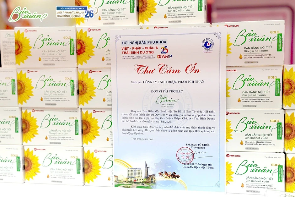 Bảo Xuân đồng hành cùng Hội nghị Sản Phụ khoa Việt - Pháp - Châu Á - Thái Bình Dương lần thứ 26 Bảo Xuân đồng hành cùng Hội nghị Sản Phụ khoa Việt - Pháp - Châu Á - Thái Bình Dương lần thứ 26