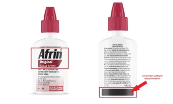 Bayer thu hồi gần 800.000 chai xịt mũi Afrin do nguy cơ gây ngộ độc ở trẻ em