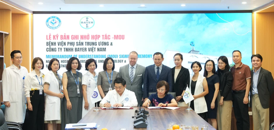 Bayer Việt Nam hợp tác cùng Bệnh viện Phụ sản Trung ương nâng cao chăm sóc phụ nữ Bayer Việt Nam hợp tác cùng Bệnh viện Phụ sản Trung ương nâng cao chăm sóc phụ nữ