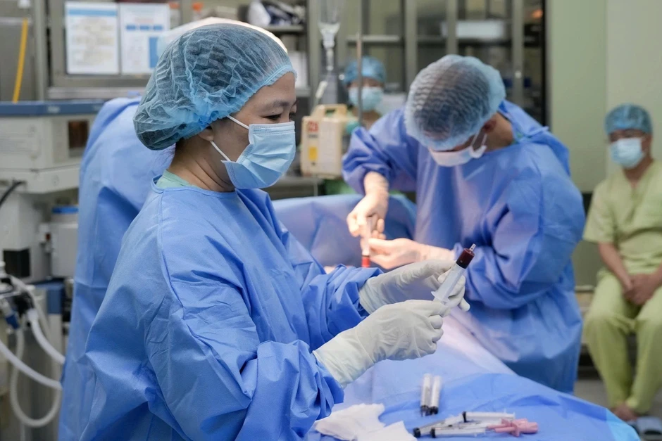 Bé gái 4 tuổi bị bệnh hiểm nghèo được cứu sống nhờ tế bào gốc của em trai