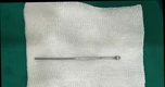 Bé trai 14 tuổi nhập viện vì dị vật dài 12cm trong niệu đạo