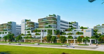 Bệnh viện 900 giường theo chuẩn quốc tế ở Vinhomes Green Paradise