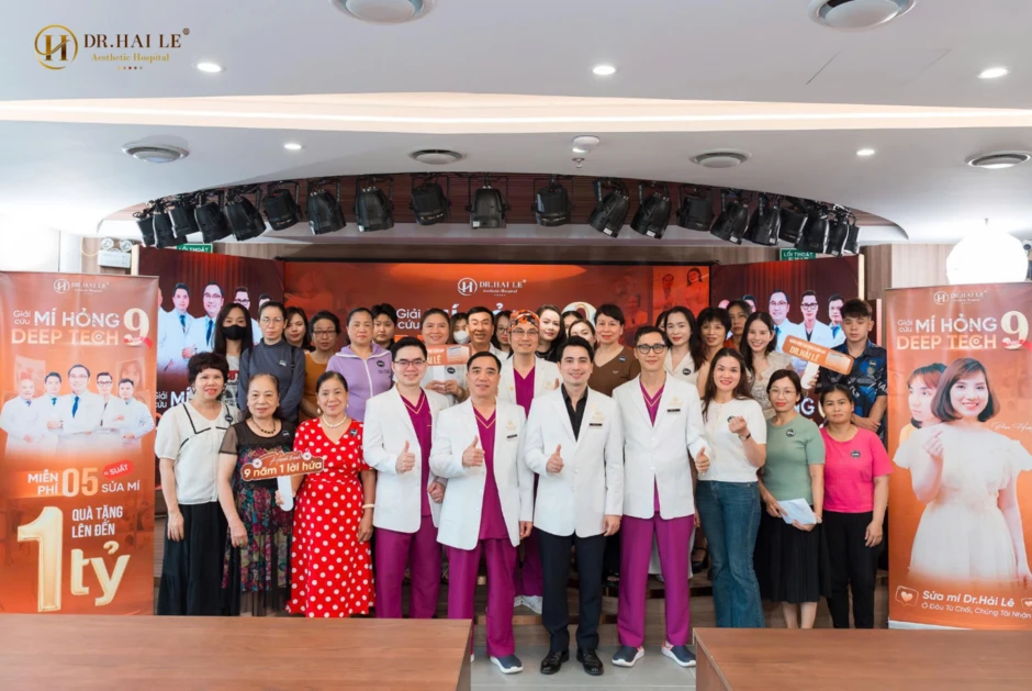 Bệnh viện Hải Lê và hành trình 9 năm đồng hành cùng những ca mí lỗi, mí hỏng phức tạp