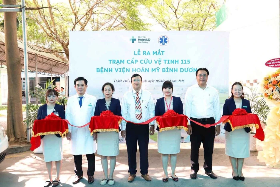 Bệnh viện Hoàn Mỹ Bình Dương ra mắt Trạm Cấp cứu Vệ tinh 115 Bệnh viện Hoàn Mỹ Bình Dương ra mắt Trạm Cấp cứu Vệ tinh 115