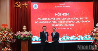 Bệnh viện Hữu Nghị có thêm Phó Giám đốc mới
