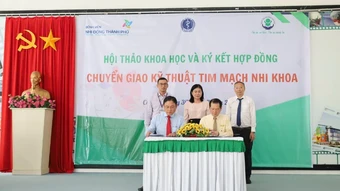 Bệnh viện Nhi đồng Cần Thơ nhận chuyển giao kỹ thuật phẫu thuật tim trẻ em