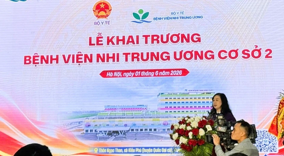 Bệnh viện Nhi Trung ương khai trương cơ sở 2