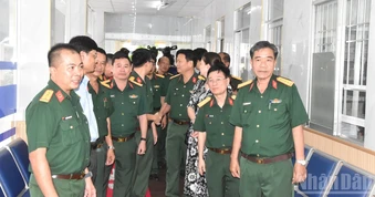 Bệnh viện Quân y 120 phục vụ bệnh nhân tại nhà