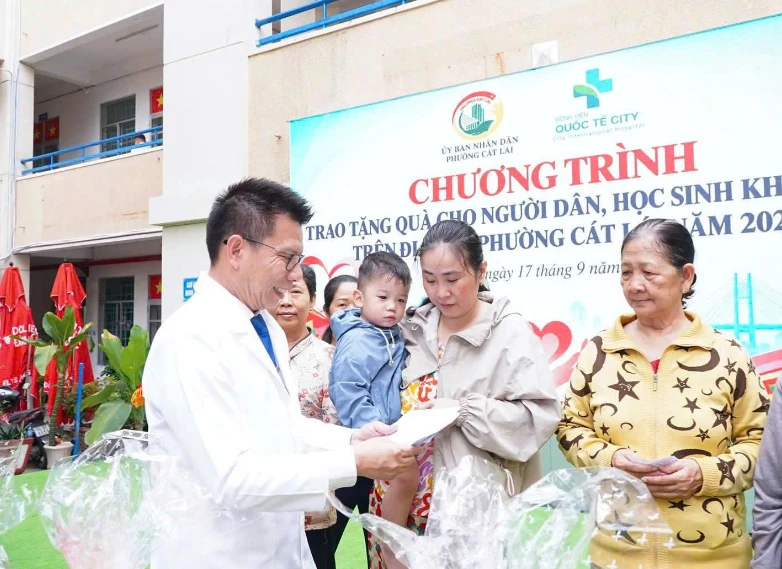 Bệnh viện Quốc tế City đồng hành cùng phường Cát Lái – Gửi trọn yêu thương đến cộng đồng Bệnh viện Quốc tế City đồng hành cùng phường Cát Lái – Gửi trọn yêu thương đến cộng đồng