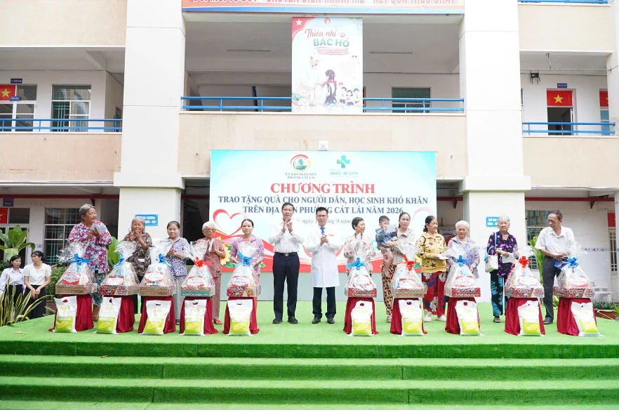 Bệnh viện Quốc tế City đồng hành cùng phường Cát Lái – Gửi trọn yêu thương đến cộng đồng Bệnh viện Quốc tế City đồng hành cùng phường Cát Lái – Gửi trọn yêu thương đến cộng đồng