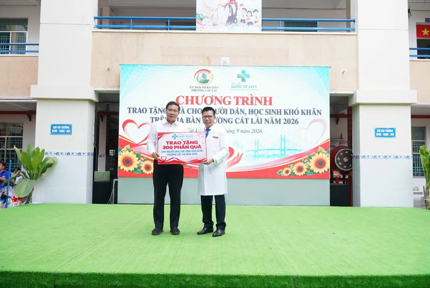 Bệnh viện Quốc tế City đồng hành cùng phường Cát Lái – Gửi trọn yêu thương đến cộng đồng Bệnh viện Quốc tế City đồng hành cùng phường Cát Lái – Gửi trọn yêu thương đến cộng đồng