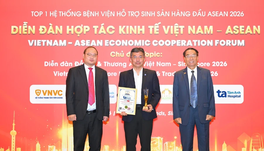 Bệnh viện Tâm Anh được vinh danh top 1 Đông Nam Á về hỗ trợ sinh sản Bệnh viện Tâm Anh được vinh danh top 1 Đông Nam Á về hỗ trợ sinh sản