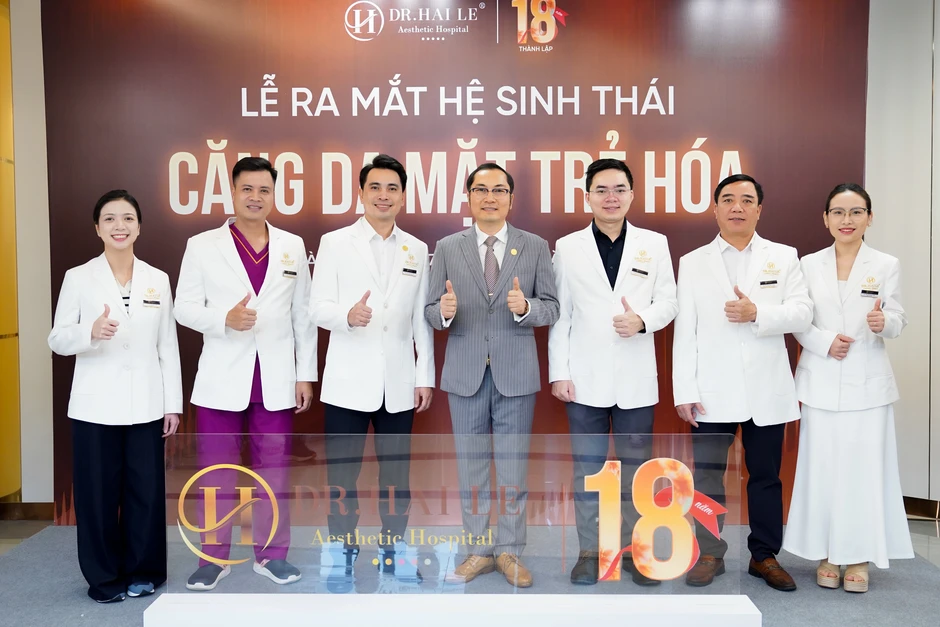 Bệnh viện thẩm mỹ Dr.Hải Lê ra mắt hệ sinh thái căng da trẻ hóa Bệnh viện thẩm mỹ Dr.Hải Lê ra mắt hệ sinh thái căng da trẻ hóa