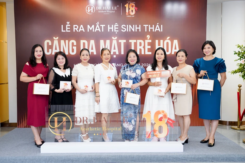 Bệnh viện thẩm mỹ Dr.Hải Lê ra mắt hệ sinh thái căng da trẻ hóa Bệnh viện thẩm mỹ Dr.Hải Lê ra mắt hệ sinh thái căng da trẻ hóa