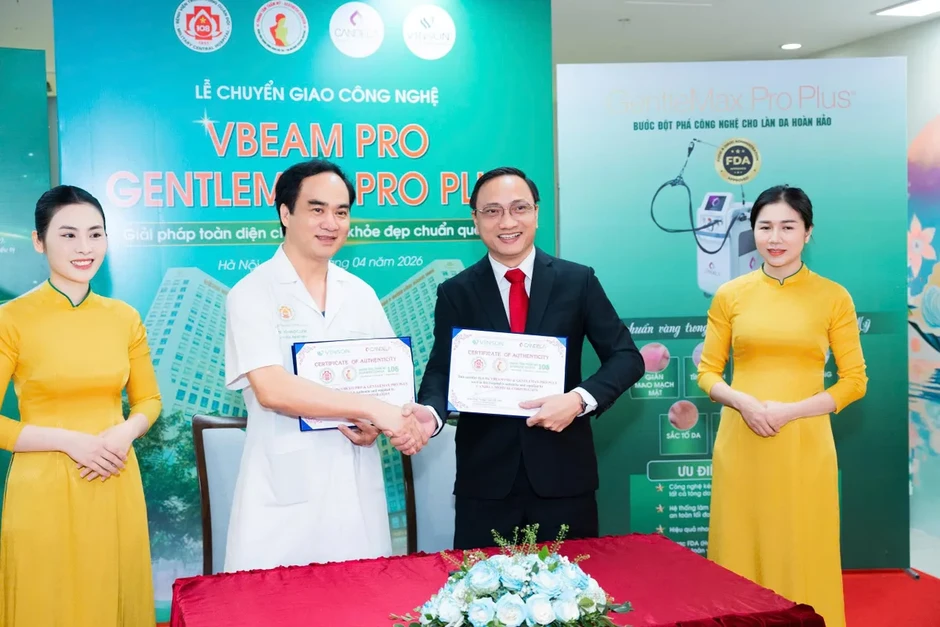 Bệnh viện Trung ương Quân đội 108 tiếp nhận hệ thống laser thế hệ mới, nâng tầm điều trị da liễu – thẩm mỹ Bệnh viện Trung ương Quân đội 108 tiếp nhận hệ thống laser thế hệ mới, nâng tầm điều trị da liễu – thẩm mỹ