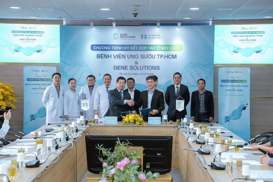 Bệnh viện Ung Bướu TP HCM hợp tác Gene Solutions Lab