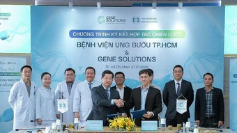 Bệnh viện Ung Bướu TP HCM hợp tác Gene Solutions Lab