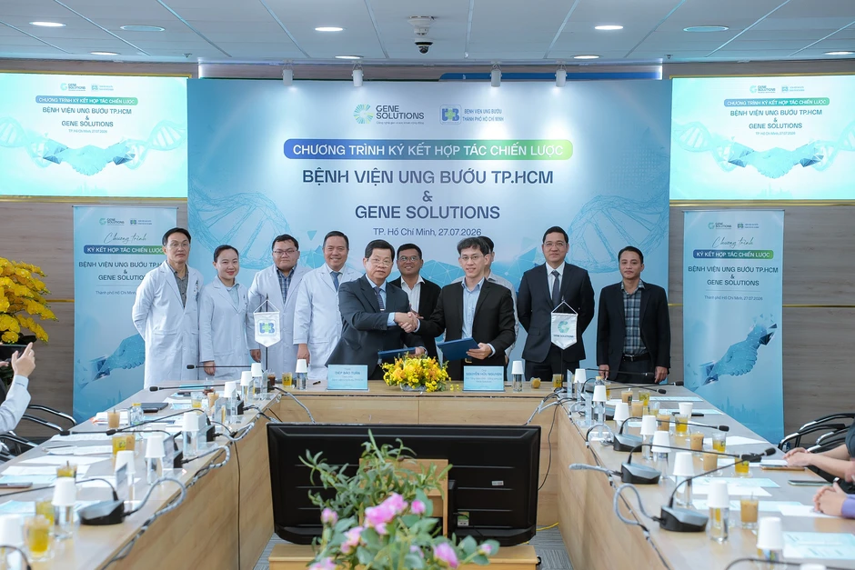 Bệnh viện Ung Bướu TPHCM hợp tác Gene Solutions ứng dụng công nghệ gen trong phòng, chống ung thư Bệnh viện Ung Bướu TPHCM hợp tác Gene Solutions ứng dụng công nghệ gen trong phòng, chống ung thư