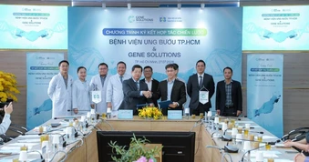 Bệnh viện Ung Bướu TPHCM hợp tác Gene Solutions ứng dụng công nghệ gen trong  phòng, chống ung thư
