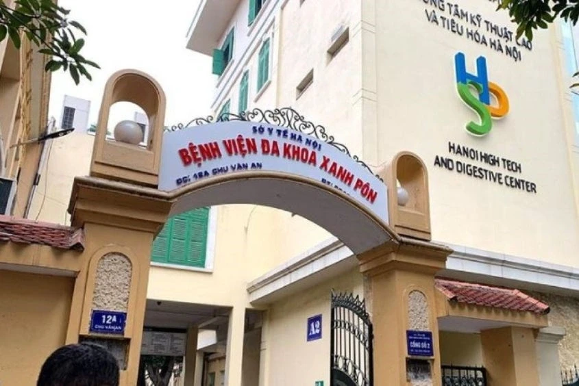 Bệnh viện Xanh Pôn khẳng định không liên quan bãi xe bị xử phạt Bệnh viện Xanh Pôn khẳng định không liên quan bãi xe bị xử phạt