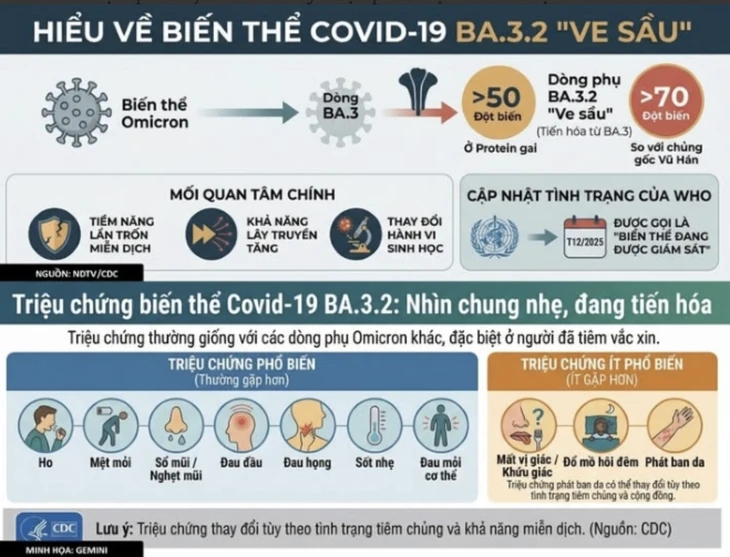 Biến thể ‘Ve sầu’ của COVID-19 có phải chủng mới, có gì đặc biệt? Biến thể ‘Ve sầu’ của COVID-19 có phải chủng mới, có gì đặc biệt?