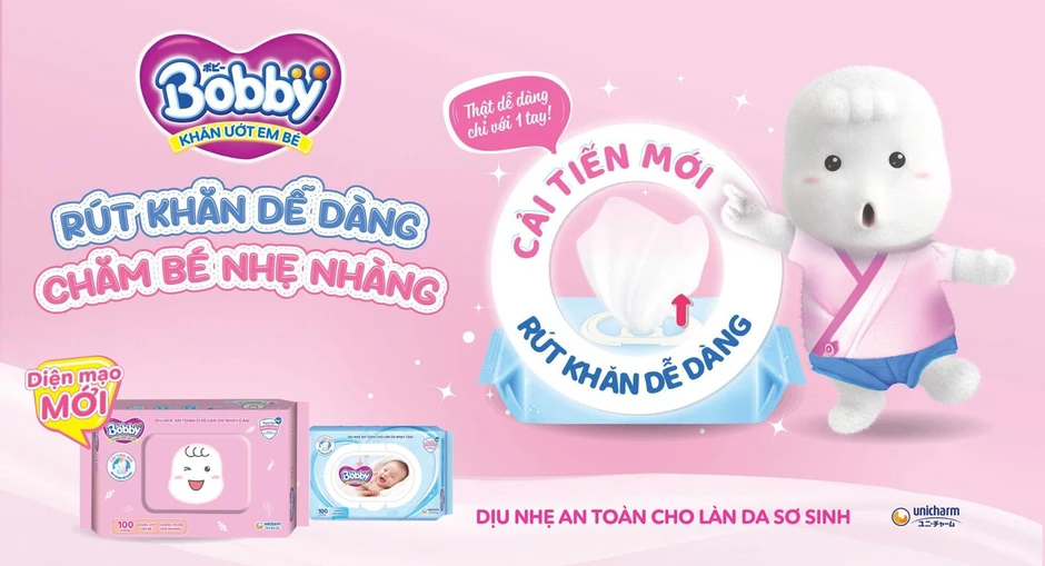 Bộ đôi khăn ướt Bobby Care & Bobby Newborn Premium: Giải pháp làm sạch an toàn cho làn da bé Bộ đôi khăn ướt Bobby Care & Bobby Newborn Premium: Giải pháp làm sạch an toàn cho làn da bé