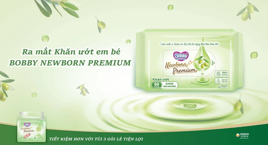 Bộ đôi khăn ướt Bobby Care & Bobby Newborn Premium: Giải pháp làm sạch an toàn cho làn da bé Bộ đôi khăn ướt Bobby Care & Bobby Newborn Premium: Giải pháp làm sạch an toàn cho làn da bé