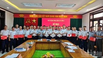 Bộ Tư lệnh Vùng Cảnh sát biển 2 bế mạc lớp tập huấn chiến sĩ cứu thương năm 2026