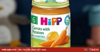 Bộ Y tế đề nghị rà soát, thu hồi sản phẩm hỗn hợp cà rốt và khoai tây của HiPP