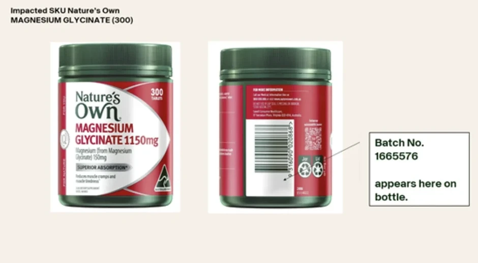 Bộ Y tế yêu cầu rà soát 2 sản phẩm Nature’s Own do nguy cơ lẫn mảnh kính