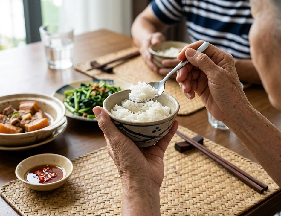 Bớt 2 muỗng cơm mỗi bữa: Huyết áp, mỡ máu, đường huyết, cân nặng đều nhờ Bớt 2 muỗng cơm mỗi bữa: Huyết áp, mỡ máu, đường huyết, cân nặng đều nhờ