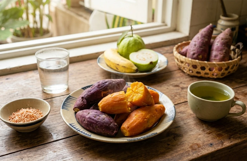 Bữa sáng với khoai lang: Món quen thuộc, lợi ích bất ngờ