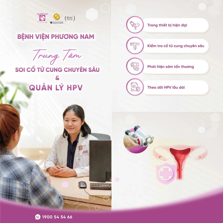 BV Phương Nam ra mắt Trung tâm Soi cổ tử cung chuyên sâu và quản lý HPV BV Phương Nam ra mắt Trung tâm Soi cổ tử cung chuyên sâu và quản lý HPV