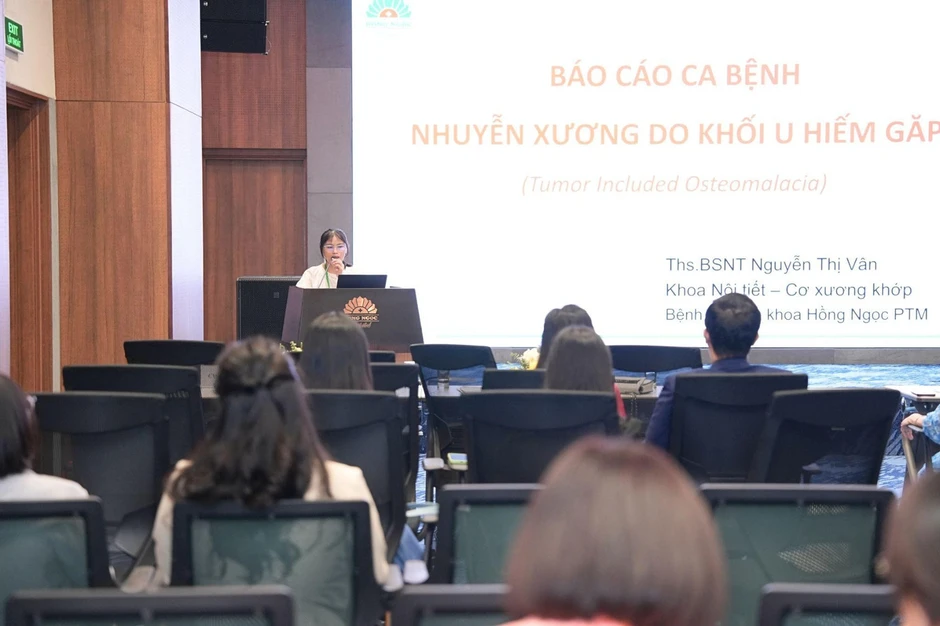 Ca bệnh nhuyễn xương siêu hiếm gặp gây chú ý tại Hội nghị Nội khoa toàn quốc 2026 Ca bệnh nhuyễn xương siêu hiếm gặp gây chú ý tại Hội nghị Nội khoa toàn quốc 2026