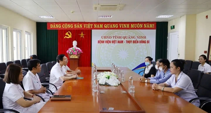 Ca ghép thận thứ 8 đặc biệt tại Bệnh viện Việt Nam-Thụy Điển Uông Bí đã xuất viện Ca ghép thận thứ 8 đặc biệt tại Bệnh viện Việt Nam-Thụy Điển Uông Bí đã xuất viện