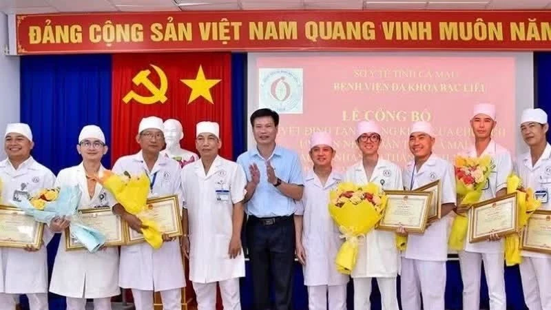 Cà Mau: Bệnh viện đa khoa Bạc Liêu được công nhận đạt hạng I Cà Mau: Bệnh viện đa khoa Bạc Liêu được công nhận đạt hạng I
