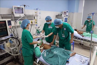 Các bệnh nhi trong vụ ngộ độc cá ủ chua sức khỏe tiến triển tốt