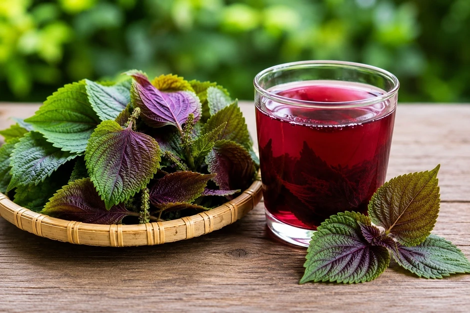 Cách nấu nước lá tía tô hỗ trợ đào thải axit uric Cách nấu nước lá tía tô hỗ trợ đào thải axit uric