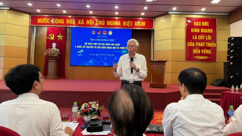 Cần thể chế và cơ chế thực thi các chính sách phát triển Y dược cổ truyền Cần thể chế và cơ chế thực thi các chính sách phát triển Y dược cổ truyền