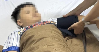 Cấp cứu hai cháu bé ngộ độc mủ loài hoa thường trồng trước sân nhà