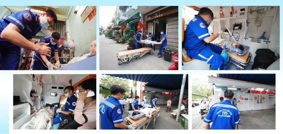 Cấp cứu ngoại viện - Mắt xích sống còn và cuộc đua giành sự sống Cấp cứu ngoại viện - Mắt xích sống còn và cuộc đua giành sự sống