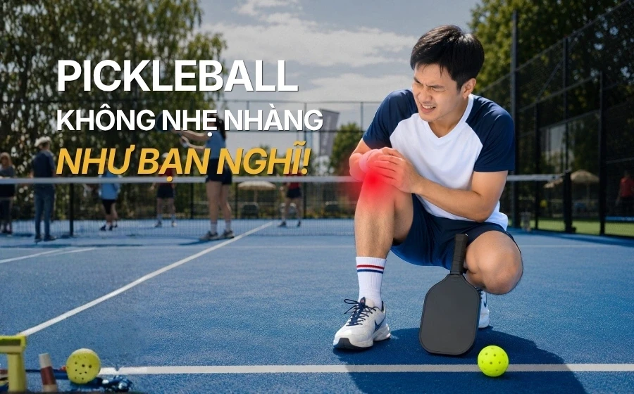 Chấn thương khớp gối do Pickleball: Giải pháp từ Nhật Bản Chấn thương khớp gối do Pickleball: Giải pháp từ Nhật Bản
