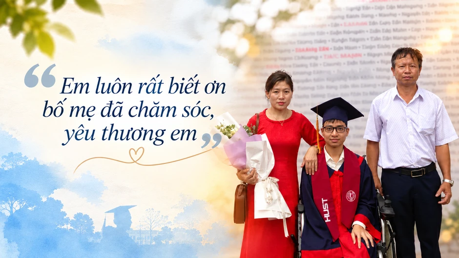 Chàng trai khuyết tật và người bạn cõng đến trường: Hành trình vượt khó 16 năm