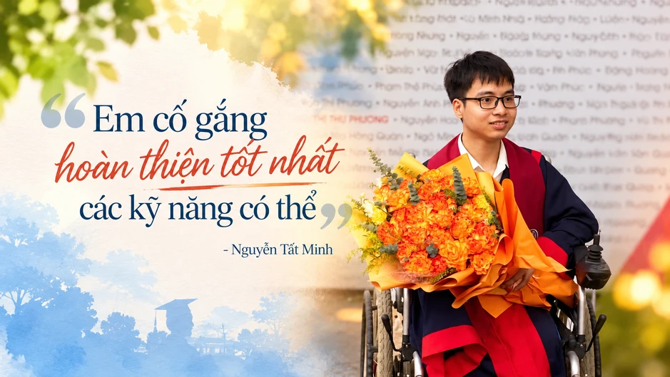 Chàng trai khuyết tật và người bạn cõng đến trường: Hành trình vượt khó 16 năm