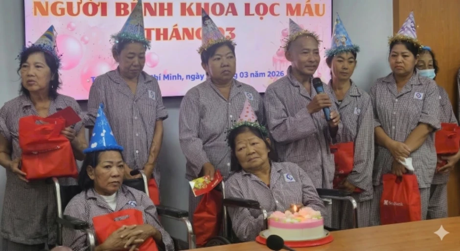 Chạy thận từ tuổi 26 Chạy thận từ tuổi 26