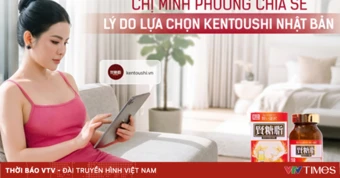 Chị Minh Phương chia sẻ lý do lựa chọn thực phẩm bảo vệ sức khỏe Kentoushi Nhật Bản