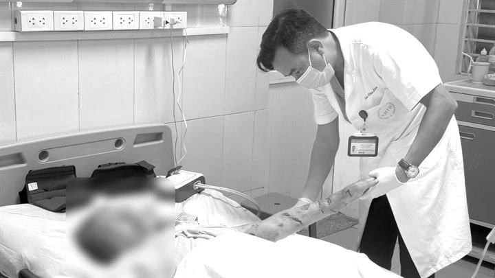 Chó nhà tấn công người đàn ông nằm liệt giường Chó nhà tấn công người đàn ông nằm liệt giường