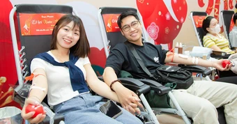 Cùng nhau 'Hiến máu đầu xuân - nhân lên hạnh phúc'