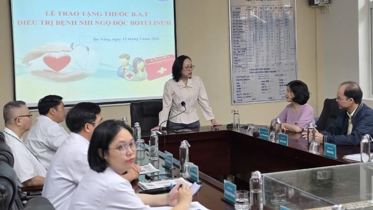 Đà Nẵng tập trung điều trị cho các bệnh nhi nghi nhiễm độc tố botulinum Đà Nẵng tập trung điều trị cho các bệnh nhi nghi nhiễm độc tố botulinum