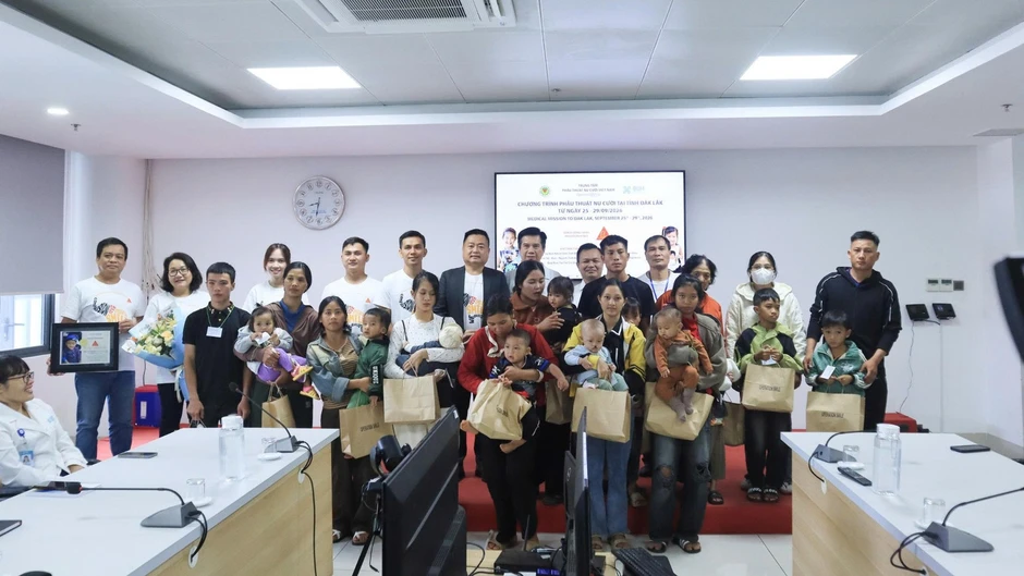 Đắk Lắk: Khám sàng lọc, phẫu thuật miễn phí cho người bệnh mắc dị tật bẩm sinh vùng hàm mặt cùng một số dị tật bẩm sinh khác Đắk Lắk: Khám sàng lọc, phẫu thuật miễn phí cho người bệnh mắc dị tật bẩm sinh vùng hàm mặt cùng một số dị tật bẩm sinh khác